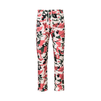 Herren Jogginghose Camouflage Elastisch Mit Taschen