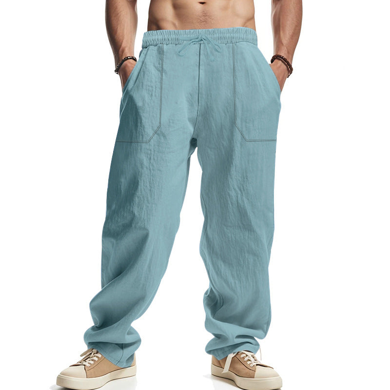 Herren Freizeithose Bequem Weites Bein Praktisch