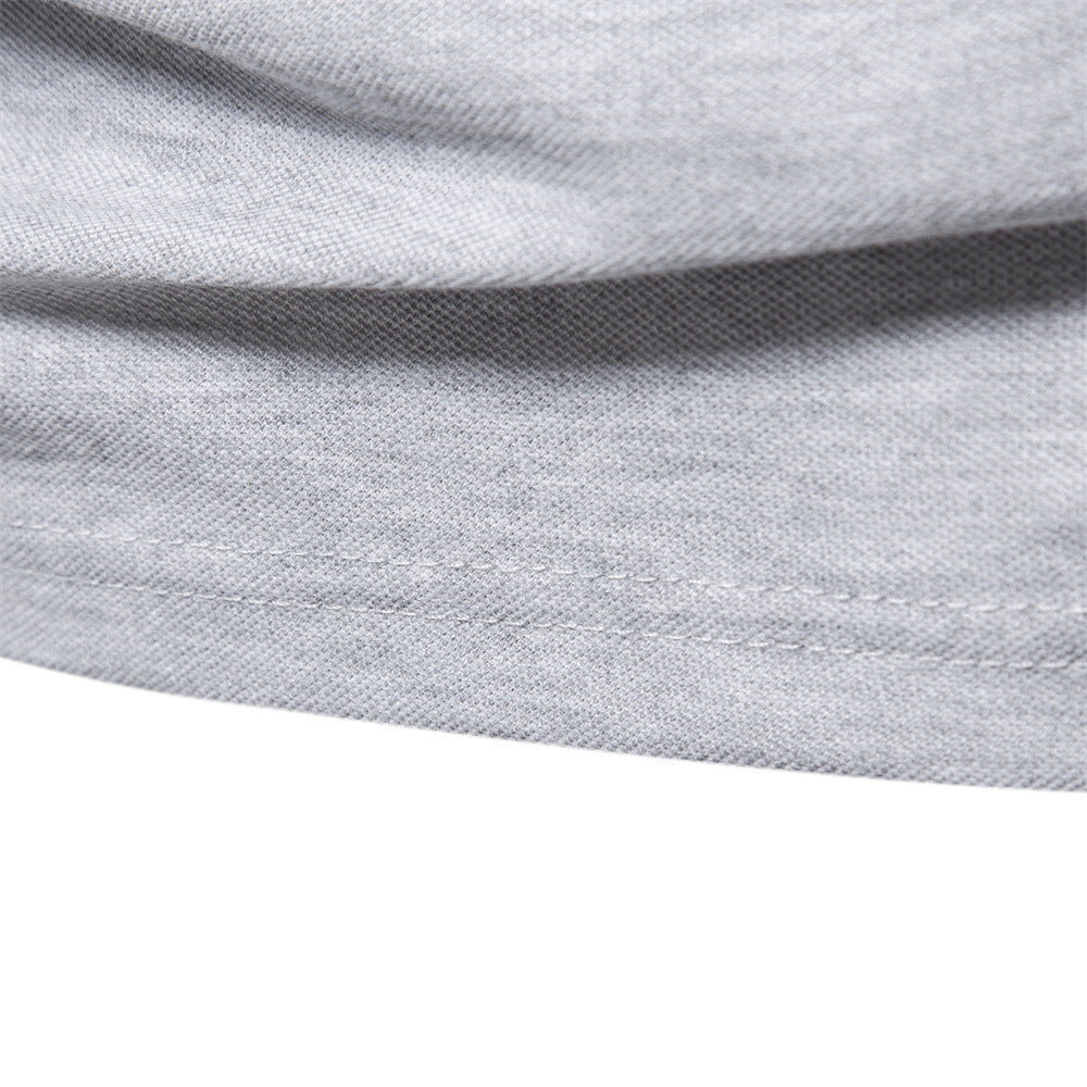 Herren Poloshirt Langarm Modern atmungsaktiv Baumwolle