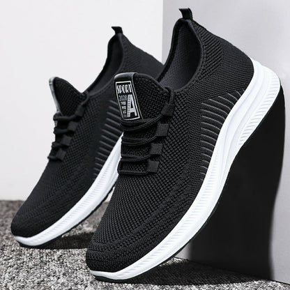 Damen Sneaker Sportlich Atmungsaktiv Mit Mesh-Obermaterial