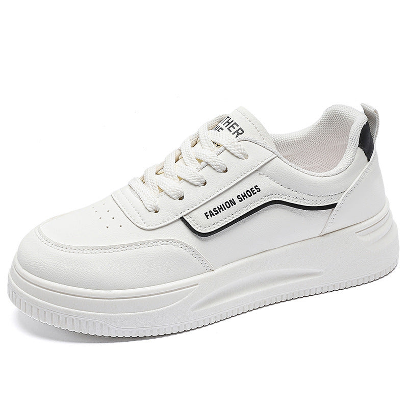 Damen Sneaker Laufschuhe Dickesohlig Atmungsaktiv Sportlich