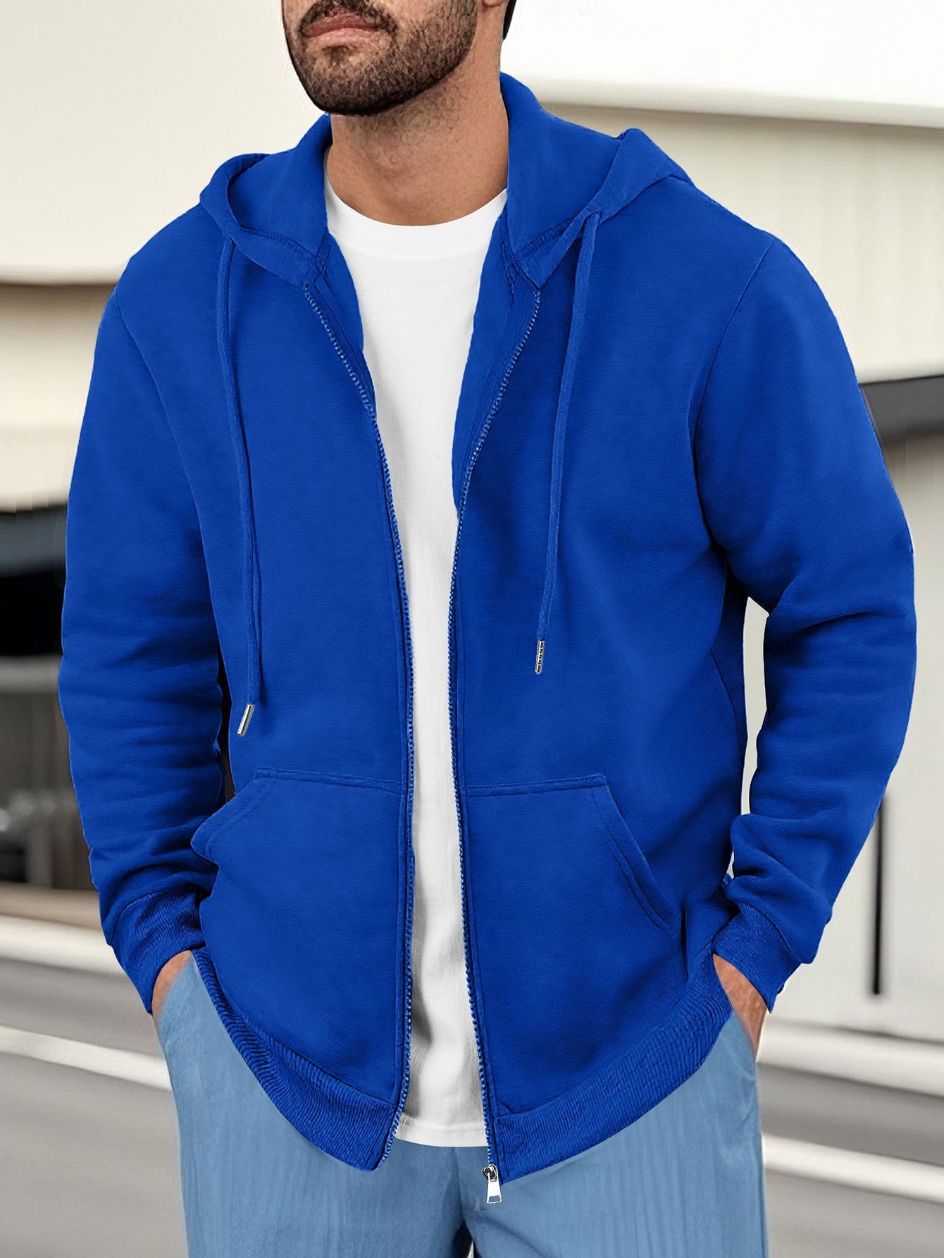Herren Kapuzenpullover Sportlich Mit Taschen Funktionell