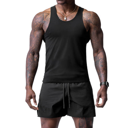 Herren Sport Set Tanktop Shorts Funktionales Fitness Outfit
