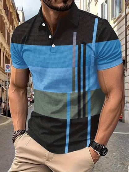 Herren Poloshirt Sportlich Piqué Qualität
