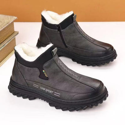 Damen Winterstiefel Warm Flauschig mit Innenfutter