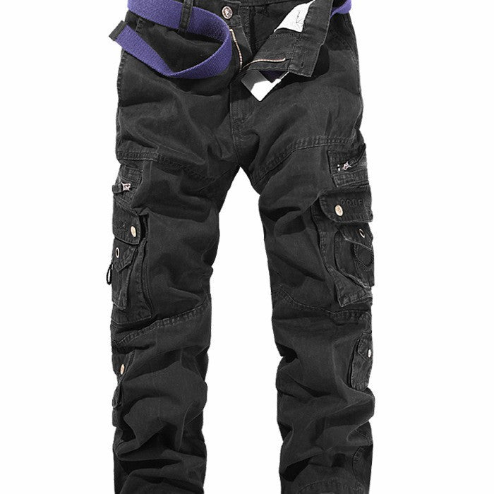 Herren Cargo-Hose Bequem Vielseitig mit verstellbarem Gurt
