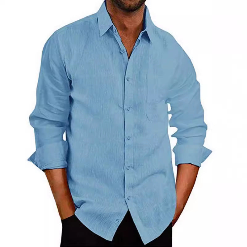 Herren Hemd Langarm Casual Modern - BerlinGlamour