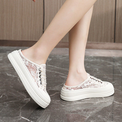 Damen Sneaker Glitzer Schuhe Modisch Comfort
