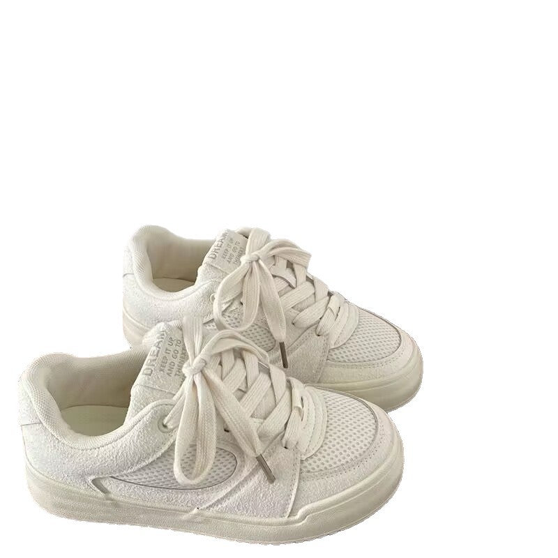 Damen Sneaker Minimalistisch Atmungsaktiv Komfortabel