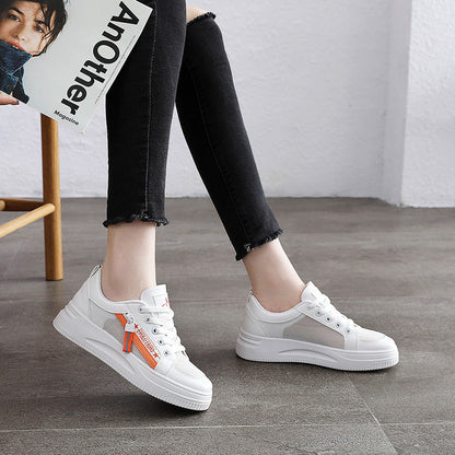 Damen Sneaker Sportlich Laufschuhe Mit Zipperdesign