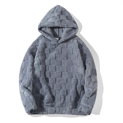 Herren Hoodie Soft mit Struktur Optik Berlin