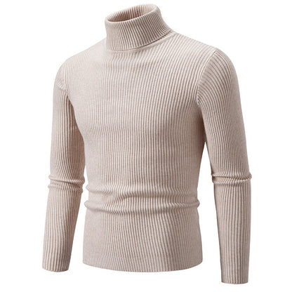 Herren Rollkragenpullover Fein Strick Langlebig Elegent