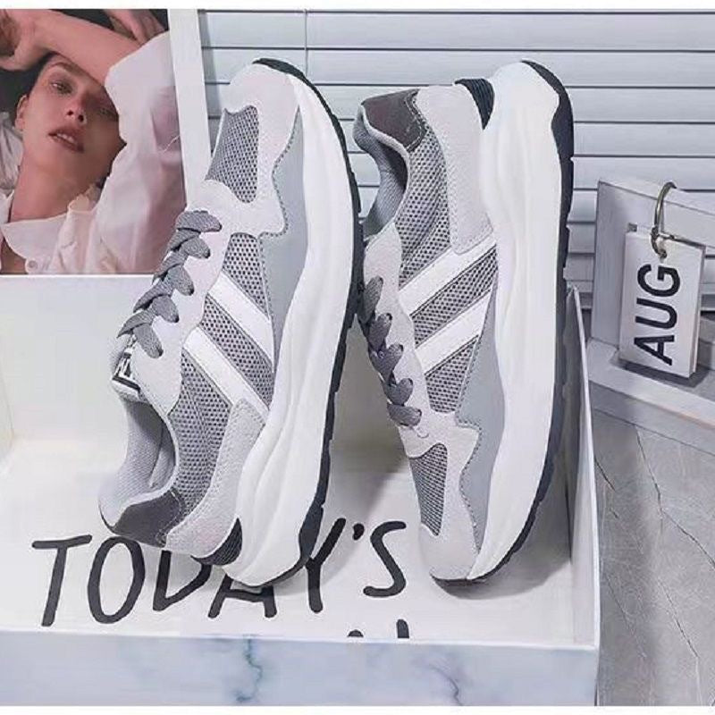 Damen Sneaker Atmungsaktiv Stoßdämpfend Modern