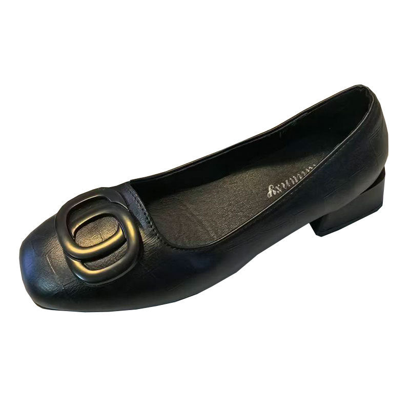 Damen Pumps Elegante Schnalle mit Dekoration Damen Schuhe