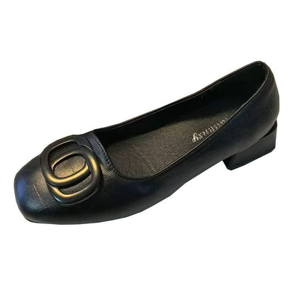 Damen Pumps Elegante Schnalle mit Dekoration Damen Schuhe