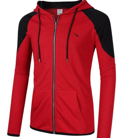Herren Kapuzenjacke Sportlich Funktionell Wasserabweisend