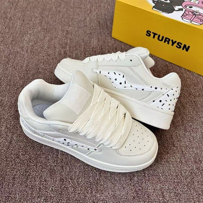 Damen Sneaker Bequem Perforiert Freizeitschuhe