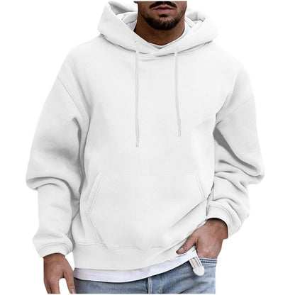 Herren Kapuzenpullover Oversized mit Kängurutasche