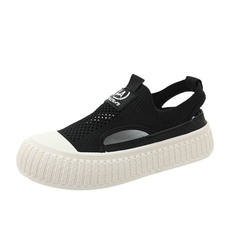 Damen Slipper Atmungsaktiv Sommer Rutschfest Elastisch
