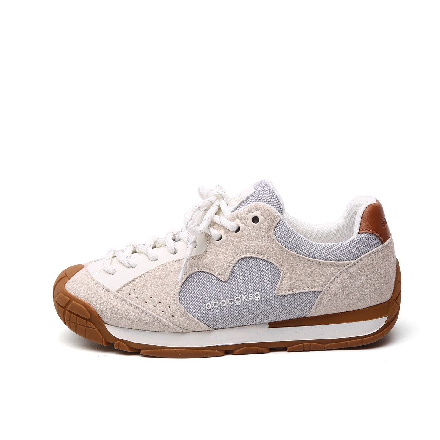 Damen Sneaker Sportlich Atmungsaktiv Weiße Schuhe