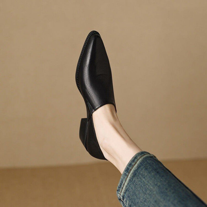 Damen Slingpumps Hochhackig Spitze Elegant