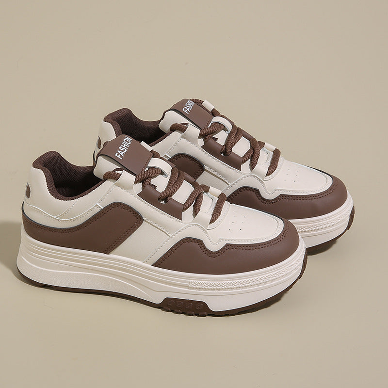 Damen Sneaker Hoch Hacken Sportschuhe Komfortabel