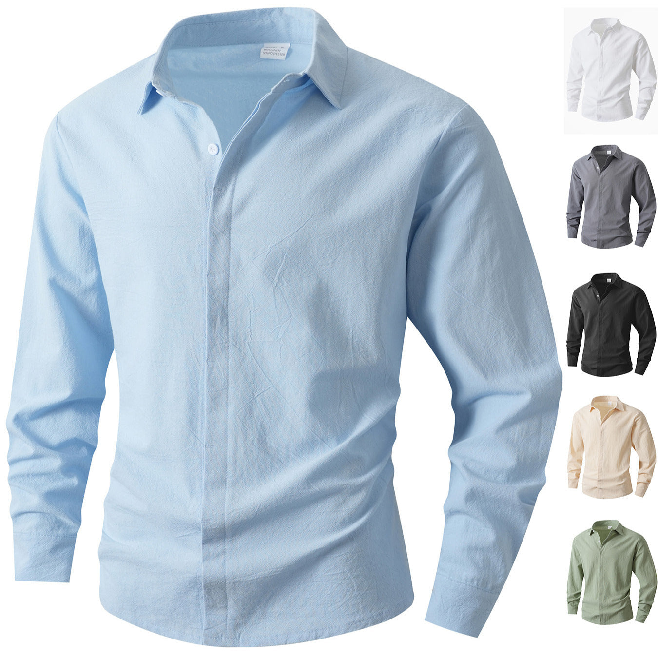 Herren Hemd Slim Fit Elegantes Casual Design - BerlinGlamour