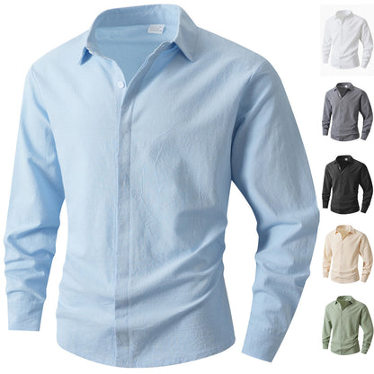 Herren Hemd Slim Fit Elegantes Casual Design - BerlinGlamour