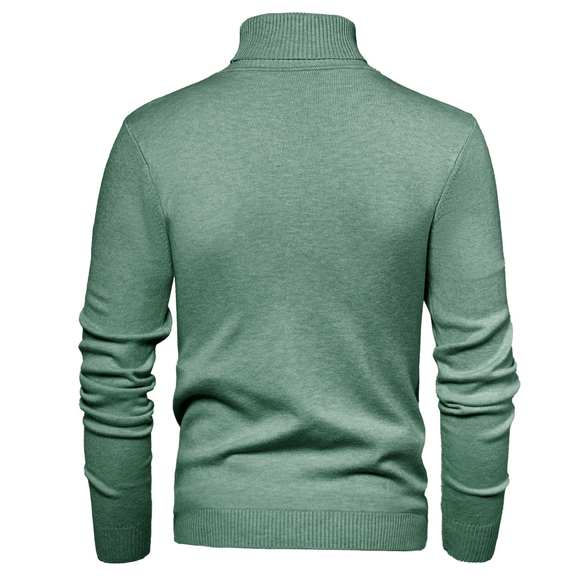 Herren Rollkragenpullover Weich Winter Warm