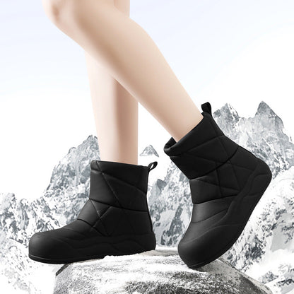 Damen Winterstiefel Warm Isoliert Wasserfest