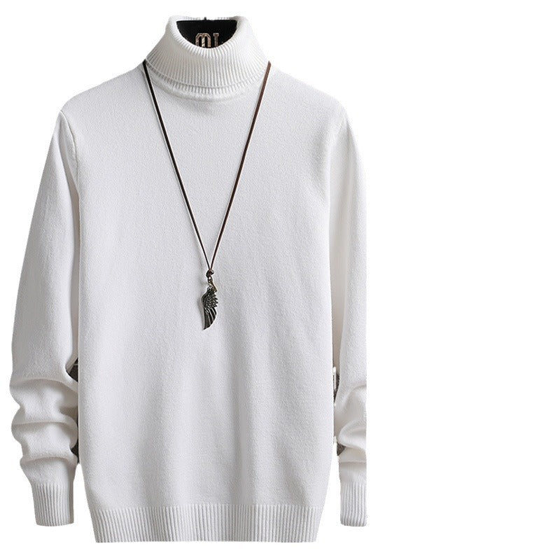 Herren Rollkragenpullover Weich Modern Stylisch