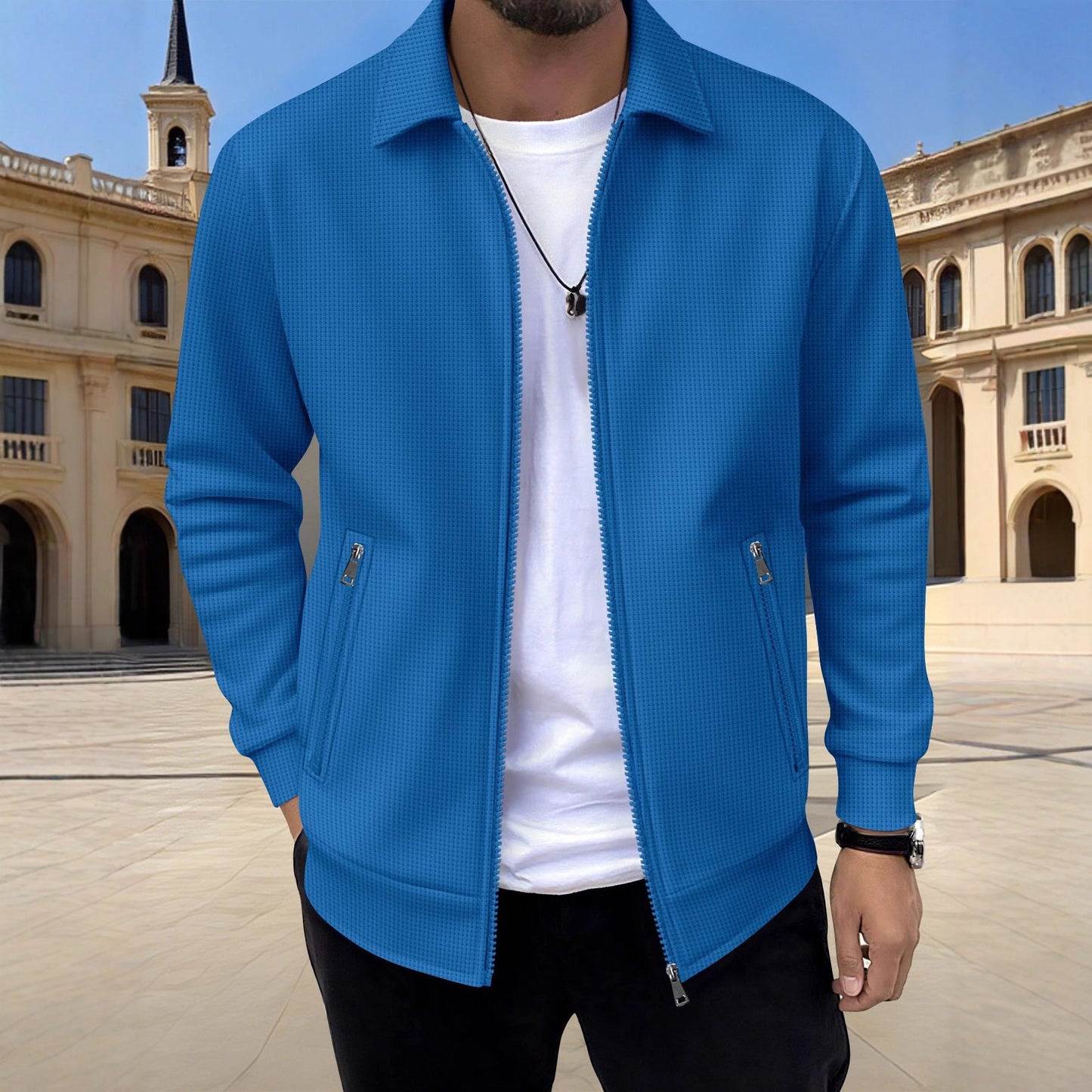 Herren Übergangsjacke Modisch Slim Fit Berlin Style