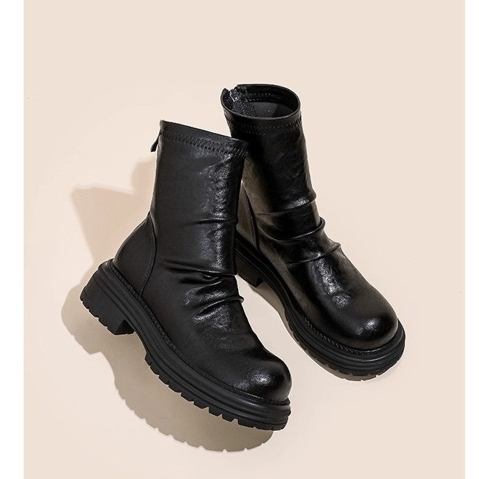 Damen Stiefel Rutschfest Weich Modisch Winter