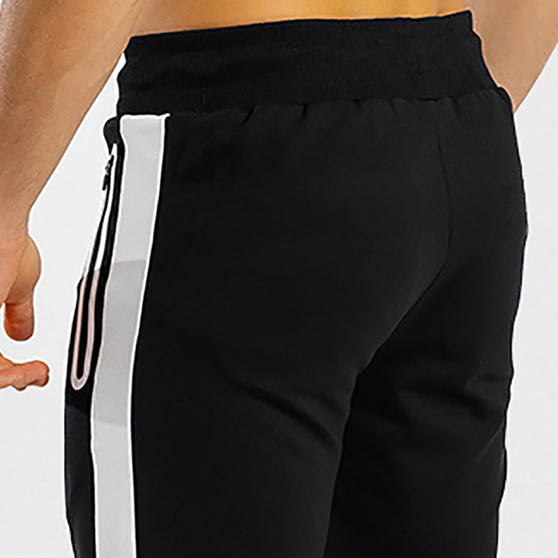Herren Jogginghose Sportlich mit Seiten taschen Modern