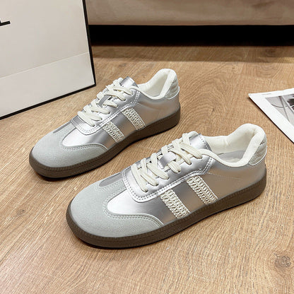 Damen Sneaker Sportlich Reflektierend mit Komfort-Innensohle - BerlinGlamour