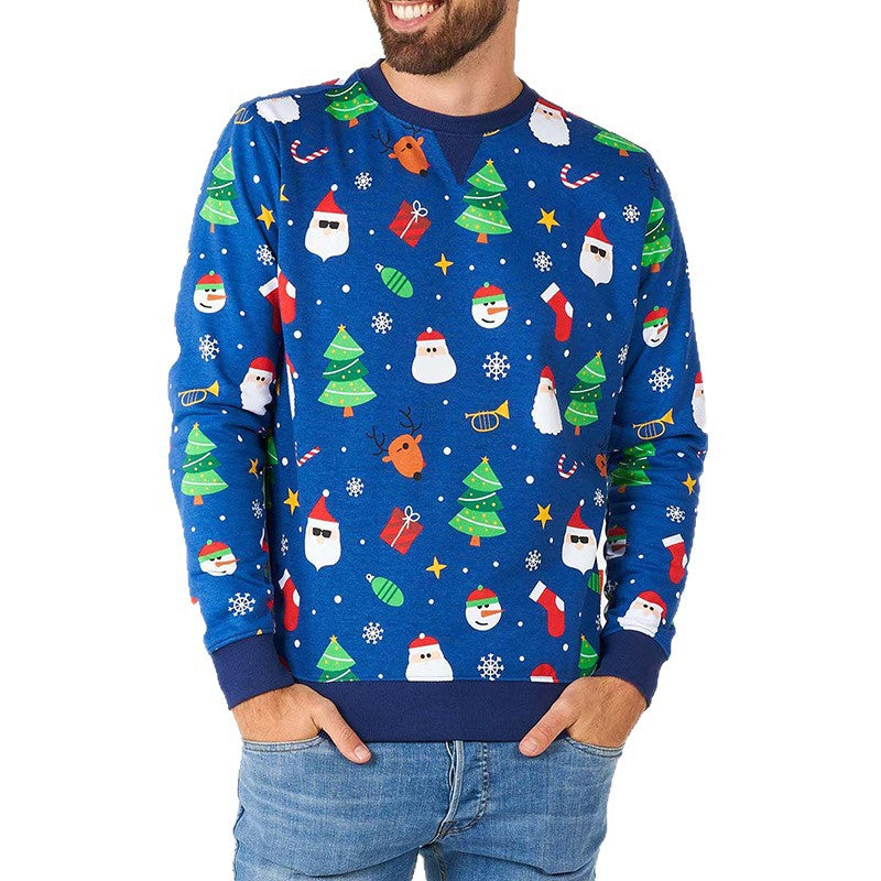 Weihnachtspullover Herren Lustig Motiv Berlin Glamour