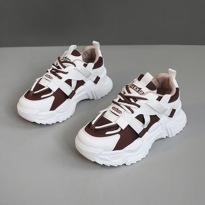 Damen Sneaker Chunky atmungsaktiv Komfort Sportschuhe