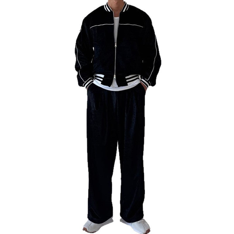 Herren Trainingsjacke Sportlich Stylisch Leicht