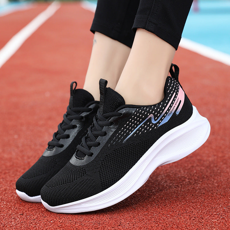 Damen Sneaker Leicht Atmungsaktiv Flexibel Sportlich