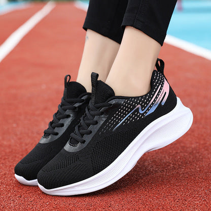 Damen Sneaker Leicht Atmungsaktiv Flexibel Sportlich