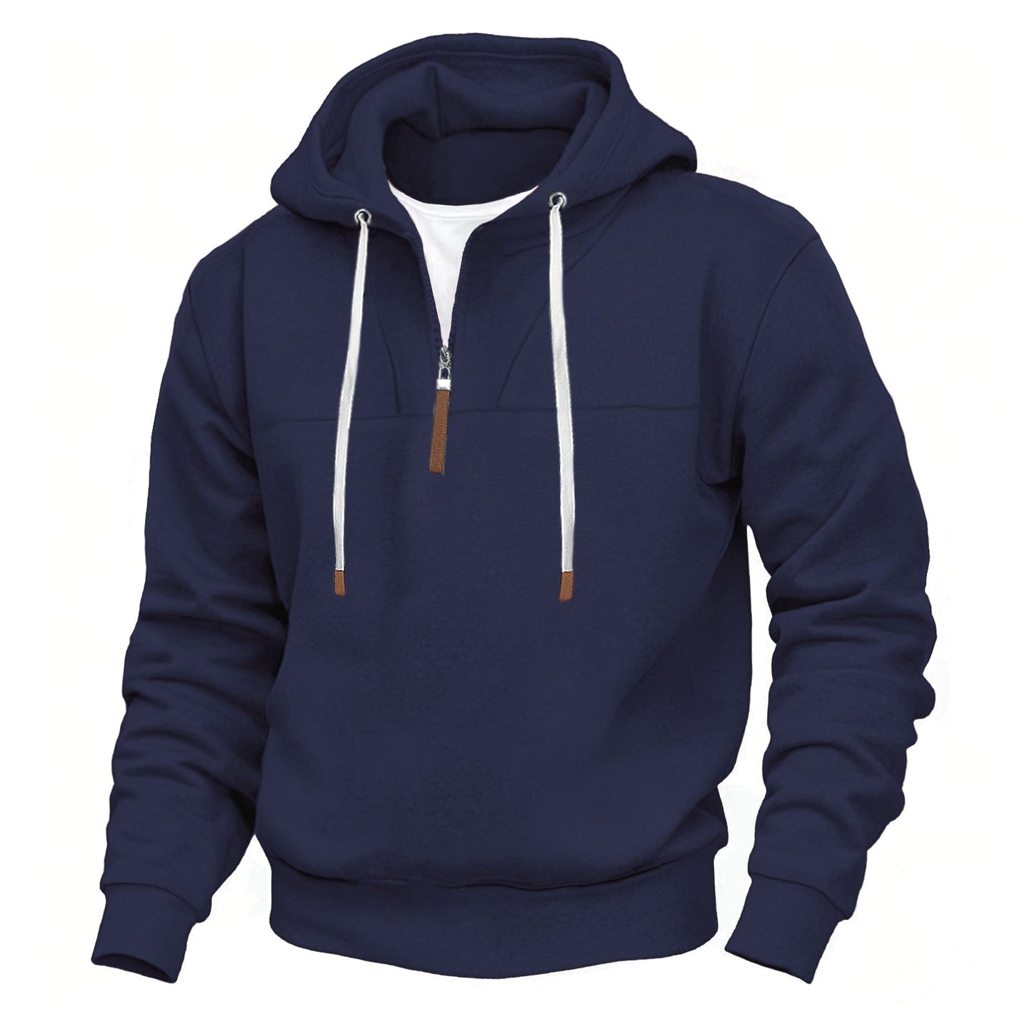 Herren Kapuzenpullover Lässig Modern Mit Reißverschluss