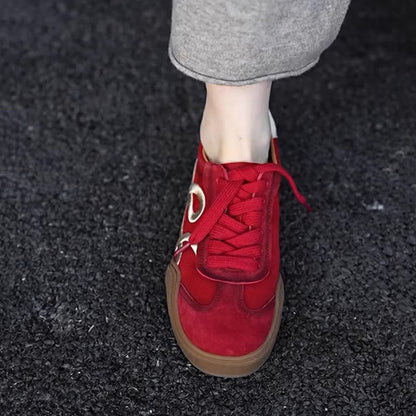 Damen Sneaker Bequem Schnürsystem Komfortsohle Sportlich