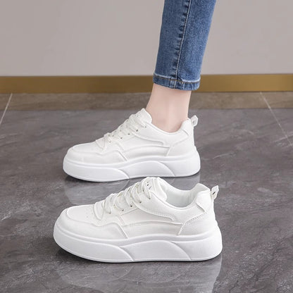 Damen Sneaker Chunky atmungsaktiv Komfort Sohle