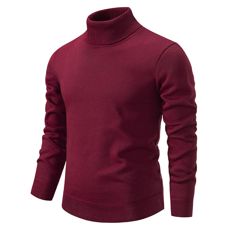 Ein stylischer Herren Rollkragenpullover aus hochwertiger Baumwolle BerlinGlamour.
