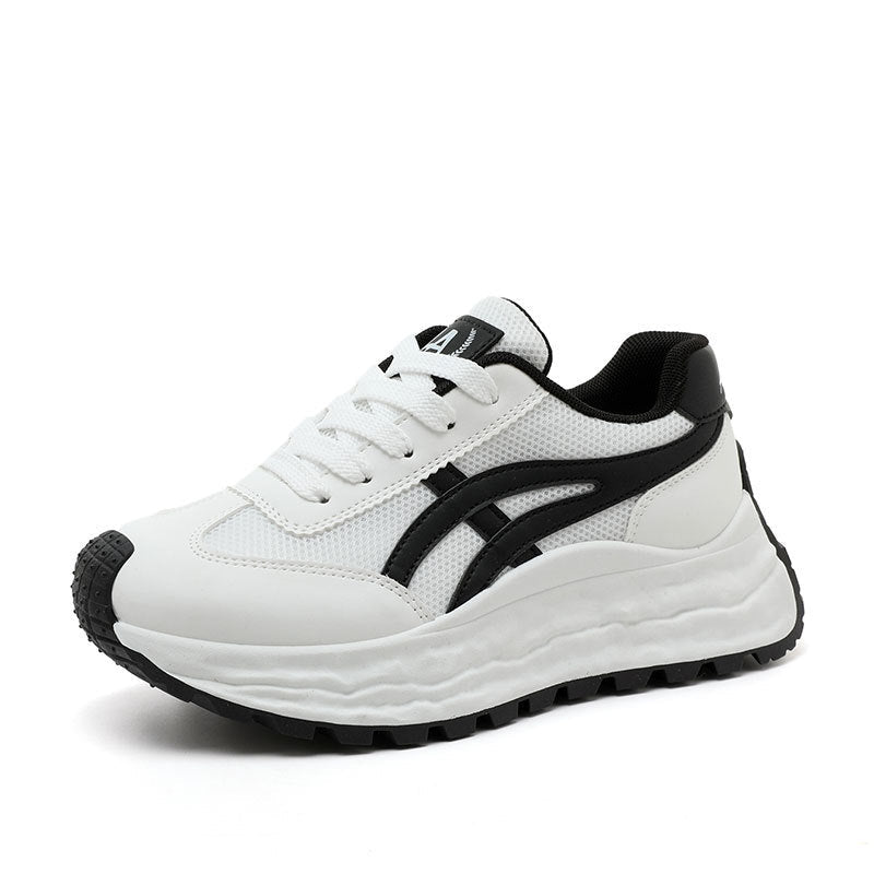 Damen Sneaker Atmungsaktiv Mesh Oberfläche Laufsohle