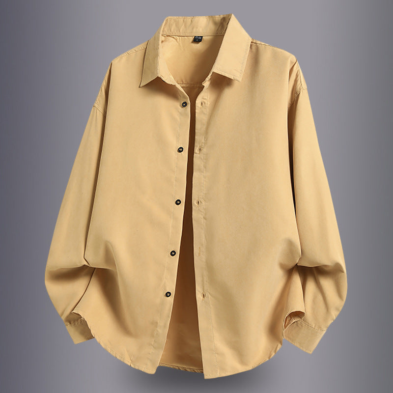 Herren Overshirt Leicht Baumwolle Bequem Schnitt