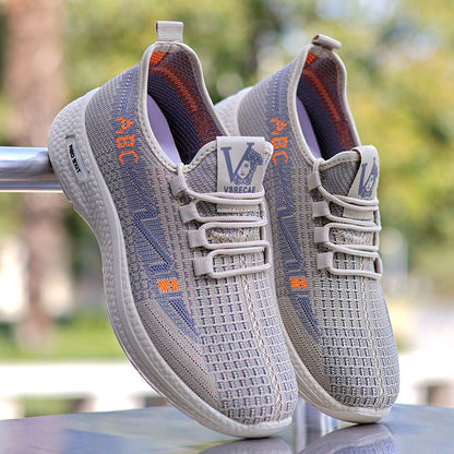 Damen Sneaker Bequem Elastisch Luftig Freizeit