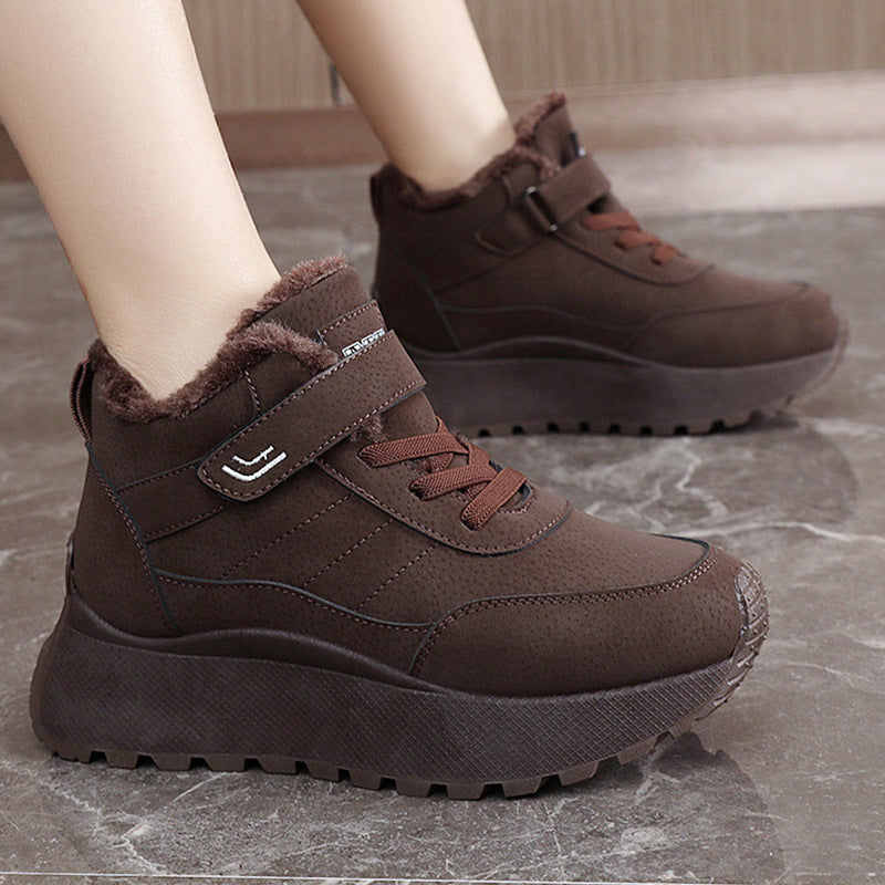 Damen Winterstiefel Warm Rutschfest Kuschelfutter