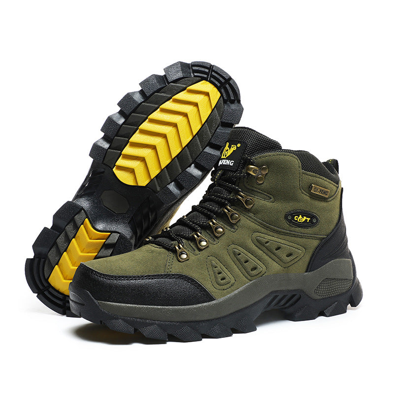 Wanderschuhe Herren Trekkingstiefel Wasserdicht Atmungsaktiv