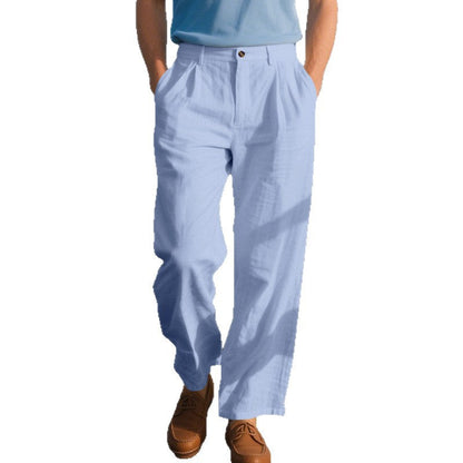 Herren Freizeithose Bequem Weich Schnittfrei